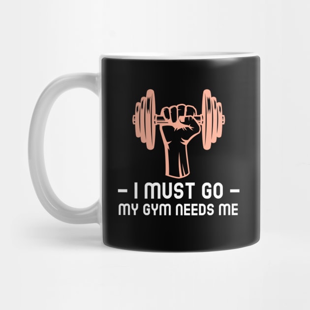 Funny gym gift by Motivation King